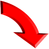 Painting Down Arrow