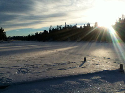 Voyageur in the Winter