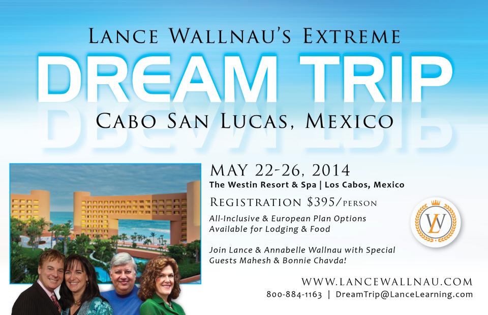 2014 Cabo Extreme Dream Trip Lance Wallnau
