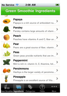 Green Smoothie App