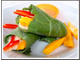 Thai Food Goes Raw - Thai Wrap