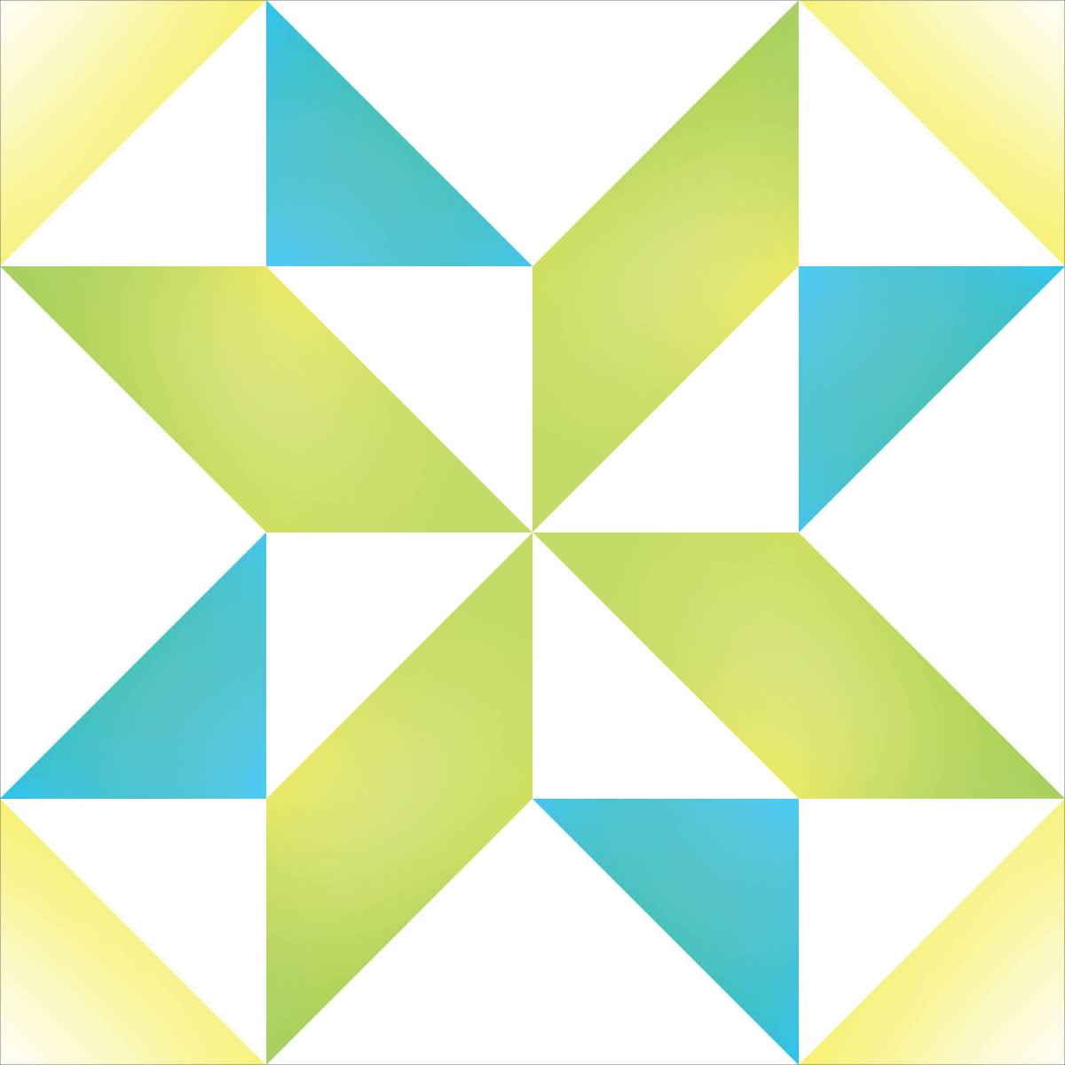 Faith Jones' Supersized Pinwheel Block