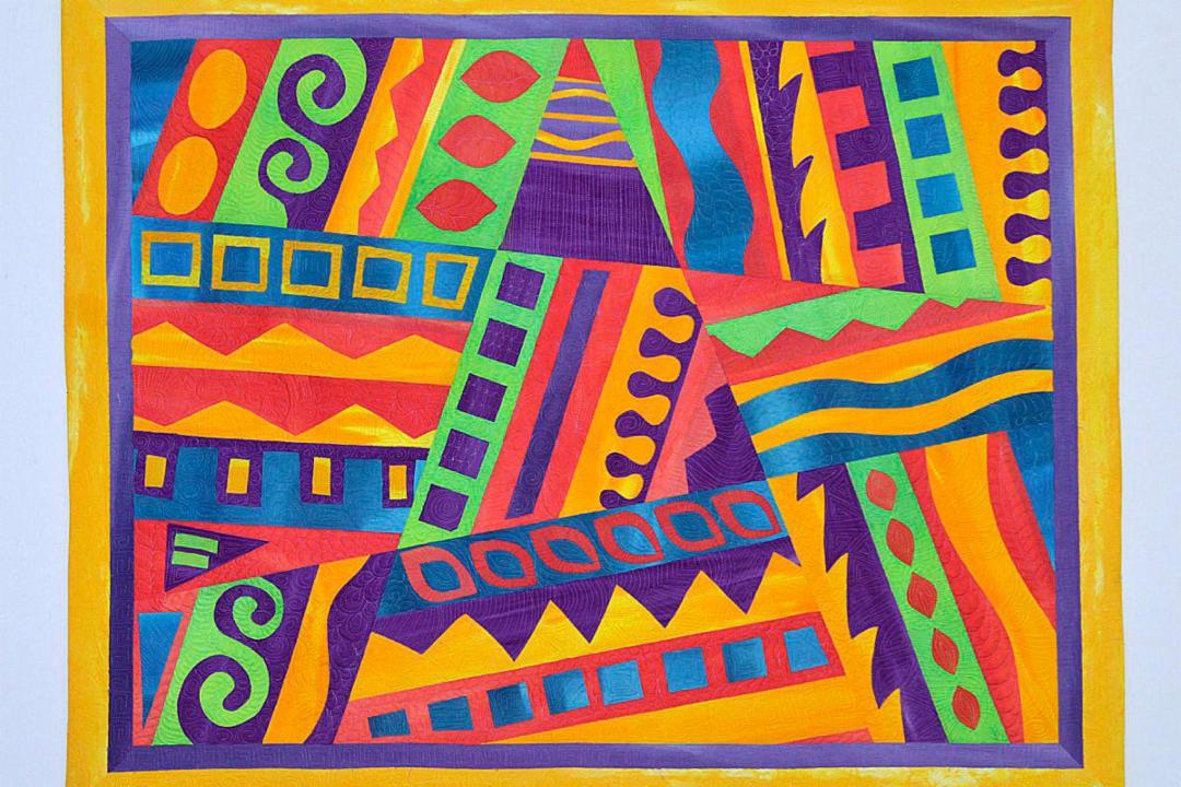 Robbi Joy Eklow Quilt - quilt facing tutorial