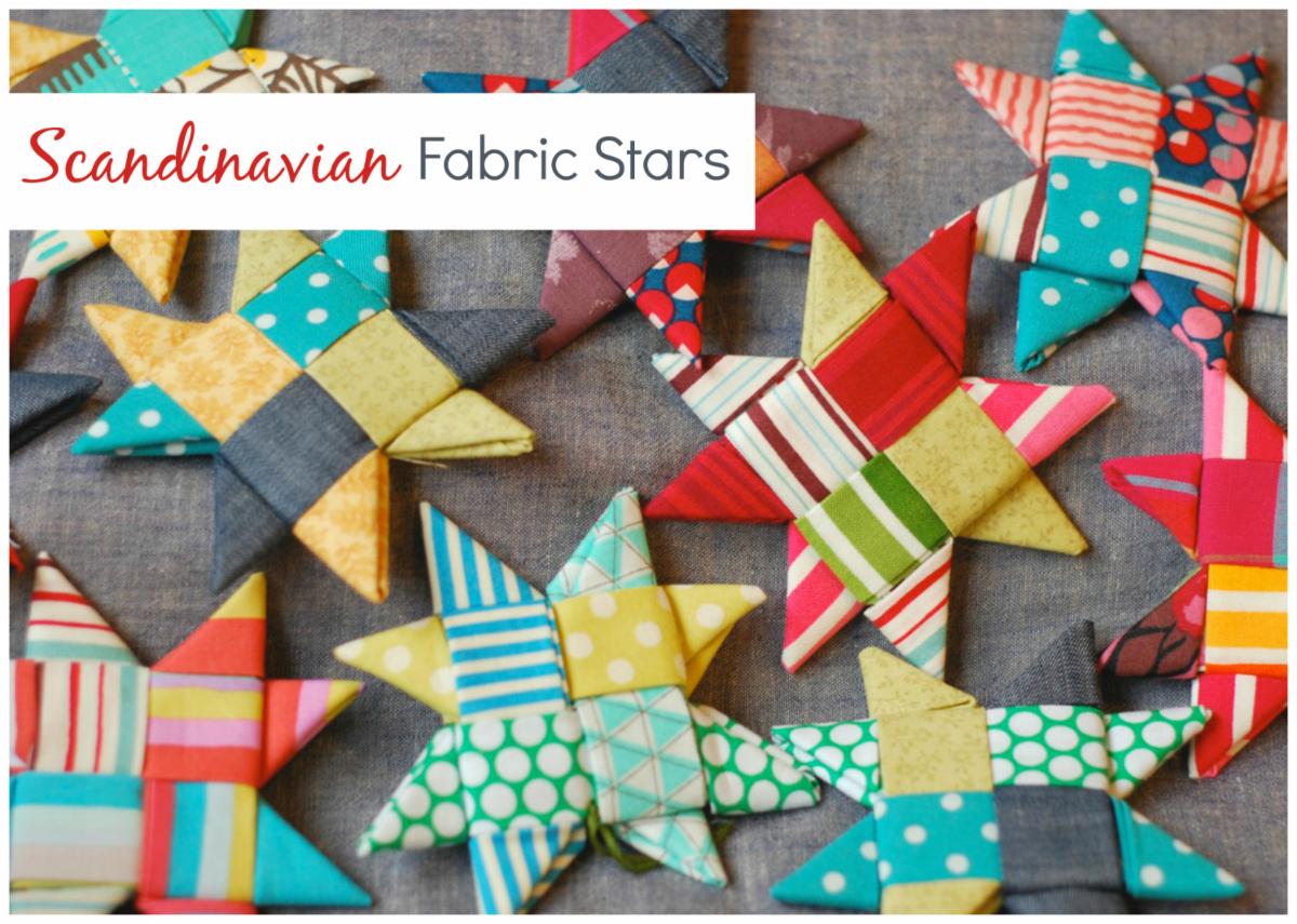 Tutorial Scandinavian Fabric Stars