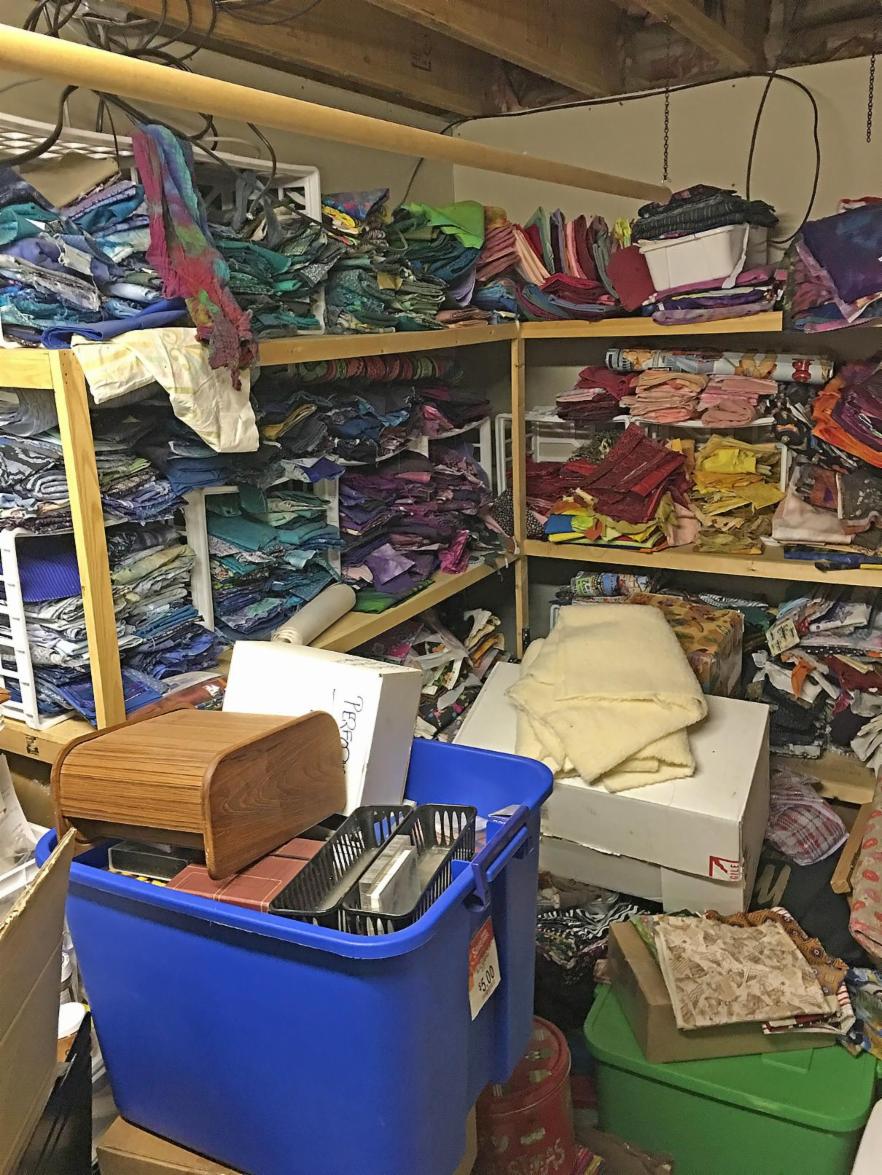 Ricky Tims' Fabric Storage