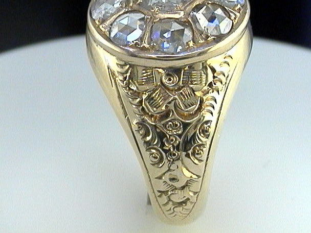 hand engraving on ring