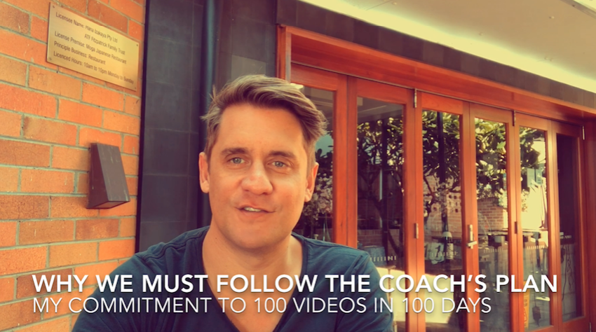 Follow the Coach's Plan