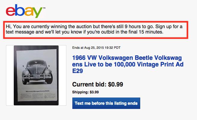 See how eBay does SMS