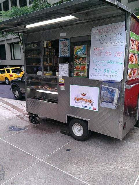 Food Truck With No People